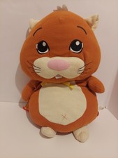Zhu Zhu Pets Mr. Squiggles Plush Pillow Hamster Doll Floppy 20" 2010 Rare HTF