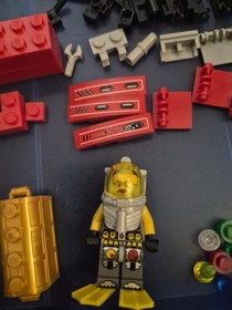 LEGO Atlantis 7978 Angler Attack,  Complete Build With 1 Minifig 