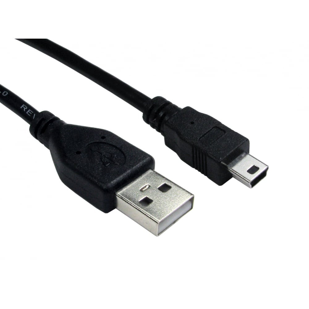 Cables Direct 5m USB2.0 Type A M to Mini B M Cable