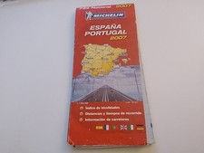 Landkarte von Spanien, Portugal, gut erhalten...