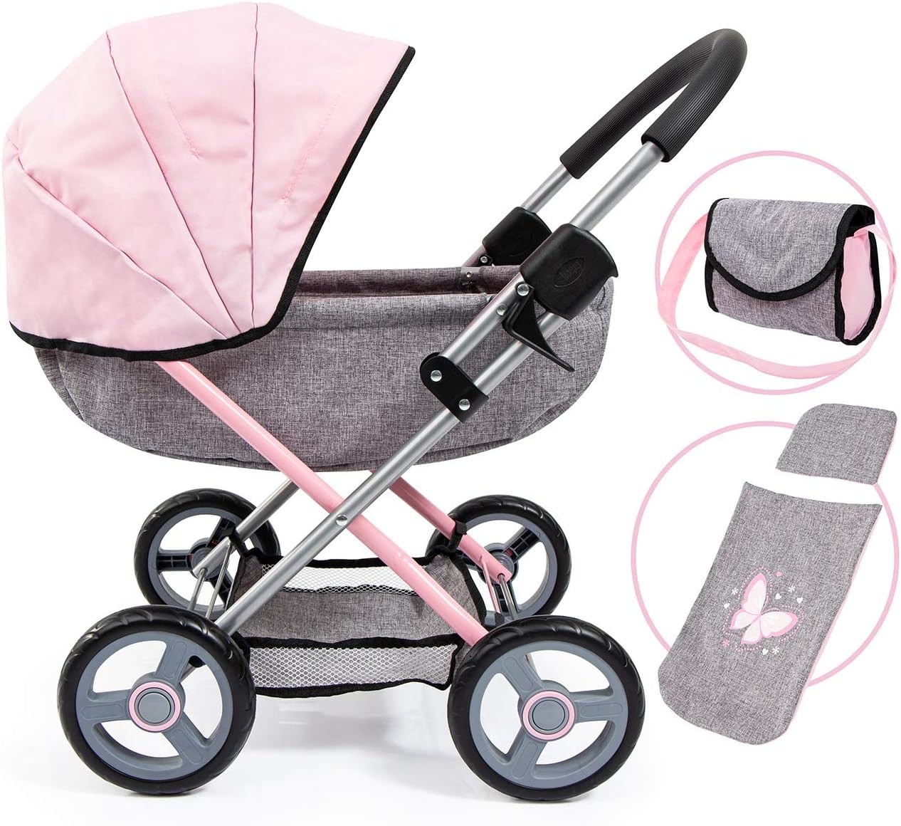 Up To 18" (pink/grey) | Ba