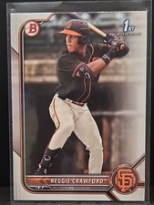 2022 Bowman Draft #BD-33 Reggie Crawford San Francisco Giants
