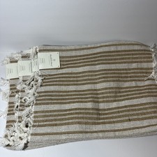 Hearth  Hand with Magnolia Jute  Cotton Placemat Set of 4 - 14" x 19"