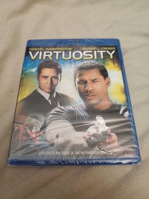 Virtuosity - Blu-ray - 1995 - Denzel Washington / Russell Crowe - New OOP