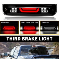 For 2010-2018 Dodge Ram 1500 2500 3500 LED Third Brake 3rd Light Smoke Red+White