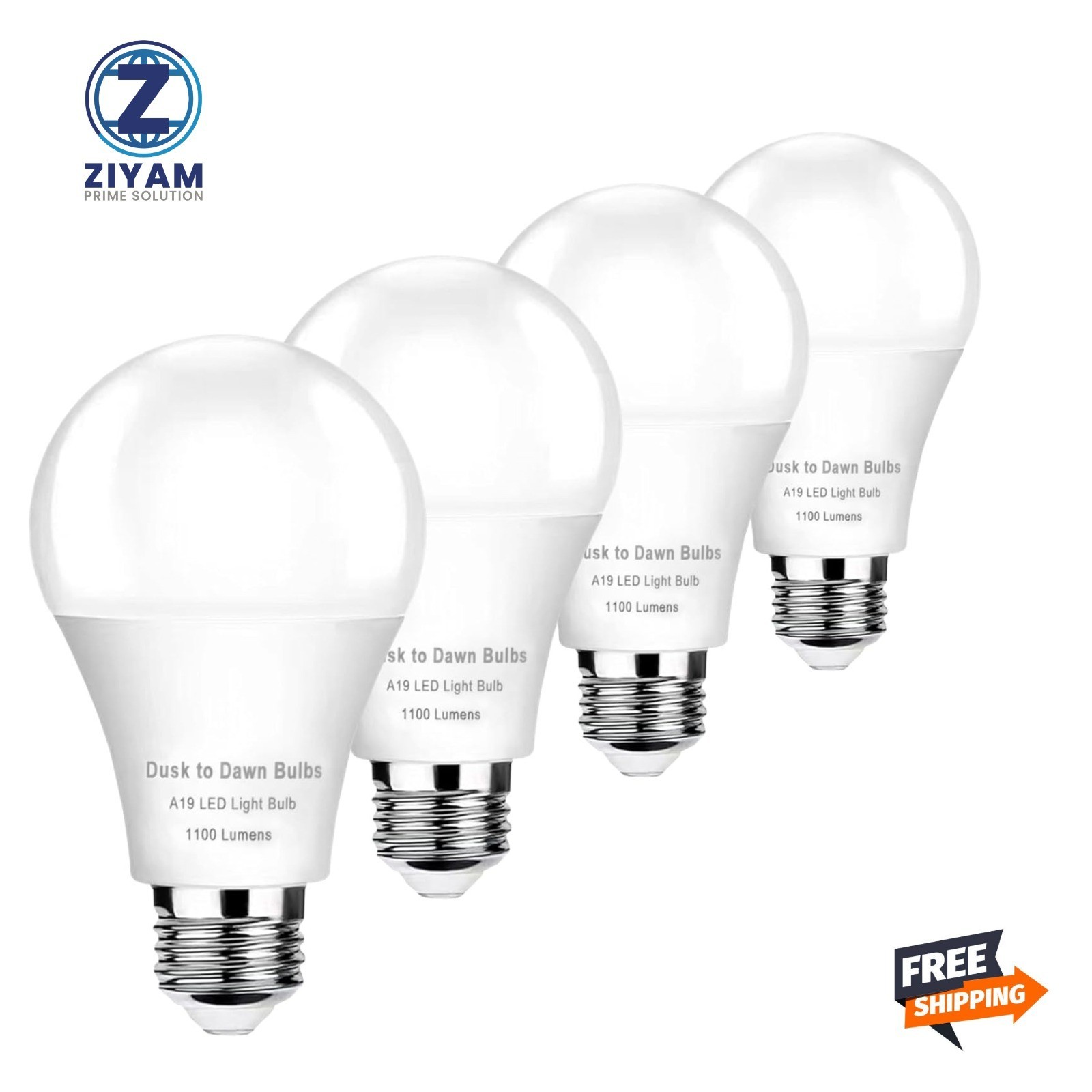 Outdoor 75 Watt Equivalent, Automatic On/off Sen