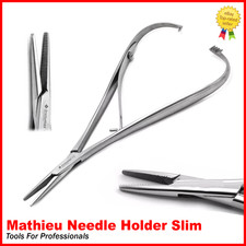 Dental Orthodontic Mathieu Slim Line Needle Holder Forceps  Ligature Pliers, CE