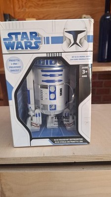 Star Wars   R2 D2 Projektions Wecker   Original Sound   OVP- selten