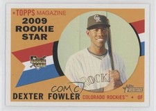 2009 Topps Heritage Rookie Stars Dexter Fowler #122 iy3