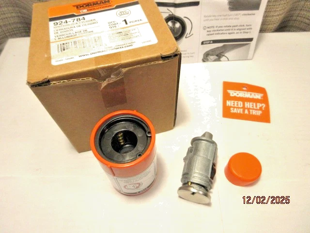 Cilindro de bloqueo de encendido Dorman 924-784 para Chrysler Dodge Jeep 4574029AB Foto 2 de 3