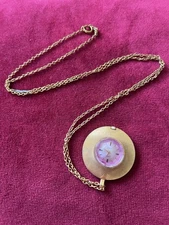 Vintage Soviet Ladies Pendant Watch -CHAIKA - -Free Shipping