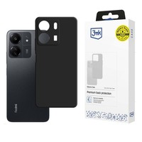 3Mk Silicone Case FüR Xiaomi Redmi 13C / Poco C65, Schwarz