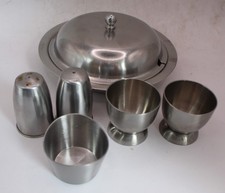 Vintage Old Hall 6 Piece Stainless Steel Breakfast Set