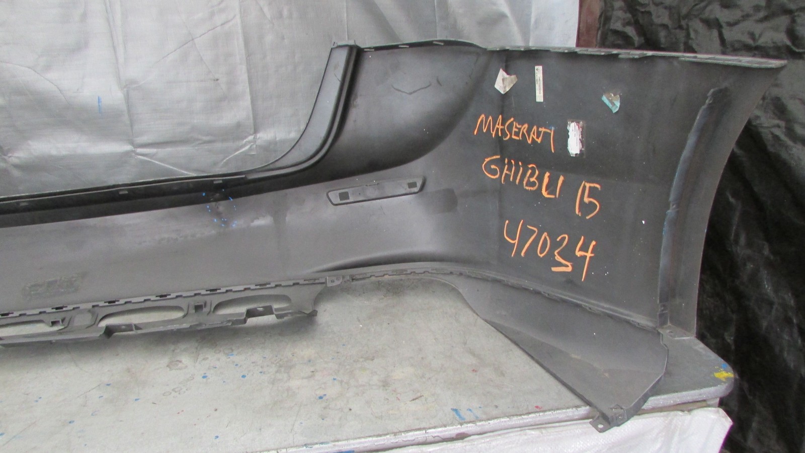 2014-2017 MASERATI GHIBLI Bumper Cover - Rear OEM NO SHIPPING 47034