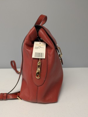 Michael Kors Raven Medium Brown Pebble Leather Multi Pocket Backpack Bag Purse Michael Kors Raven Medium Brown Pebble | Mercari main image 2