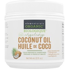 Organic Coconut Oil, 32 fl oz   Unrefined, ColdPressed Extra Virgin Coconut O...