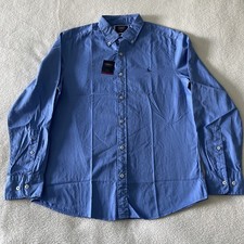 Charles Tyrwhitt Shirt Mens Medium Bright Blue Fine Twill New With Tags