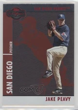 2008 Topps Co-Signers Silver Red /400 Jake Peavy #090