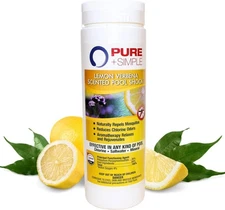 Pure + Simple Lemon Verbena Scented non-chlorine Pool / Spa Shock - 2lbs.