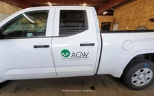 TOYOTA TUNDRA 2024 LEFT REAR SIDE DOOR ICE CAP WHITE 1654404