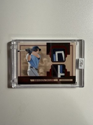 2025 Panini Three & Two FOTL - Brayden Taylor Prospect Dual Jersey #PDJ-BT /6