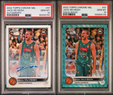 Jack McVeigh AUTO + 095/199 - PSA 10 Bundle - AQUA WAVE JackJumpers NBL