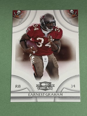Earnest Graham 2008 Donruss Threads Tampa Bay Buccaneers #18 V351