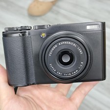 Fujifilm Fuji XF10 24.2 MP APS-C Digital Camera 4K Black W/Accessories  95%New
