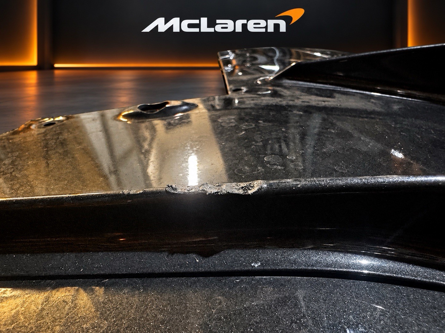 McLaren 720S GT3X 2017-2022 Rear Lower Cover shield P/N 14A3028CP