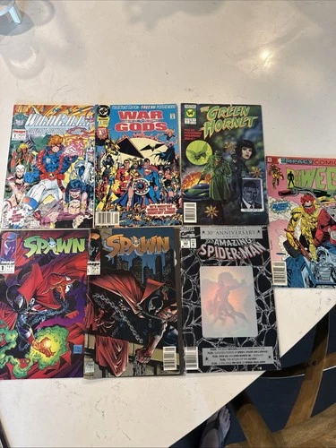 New ListingMarvel Comics The Amazing Spider-Man 30th Anniversary Hologram + Spawn 1st Ed.