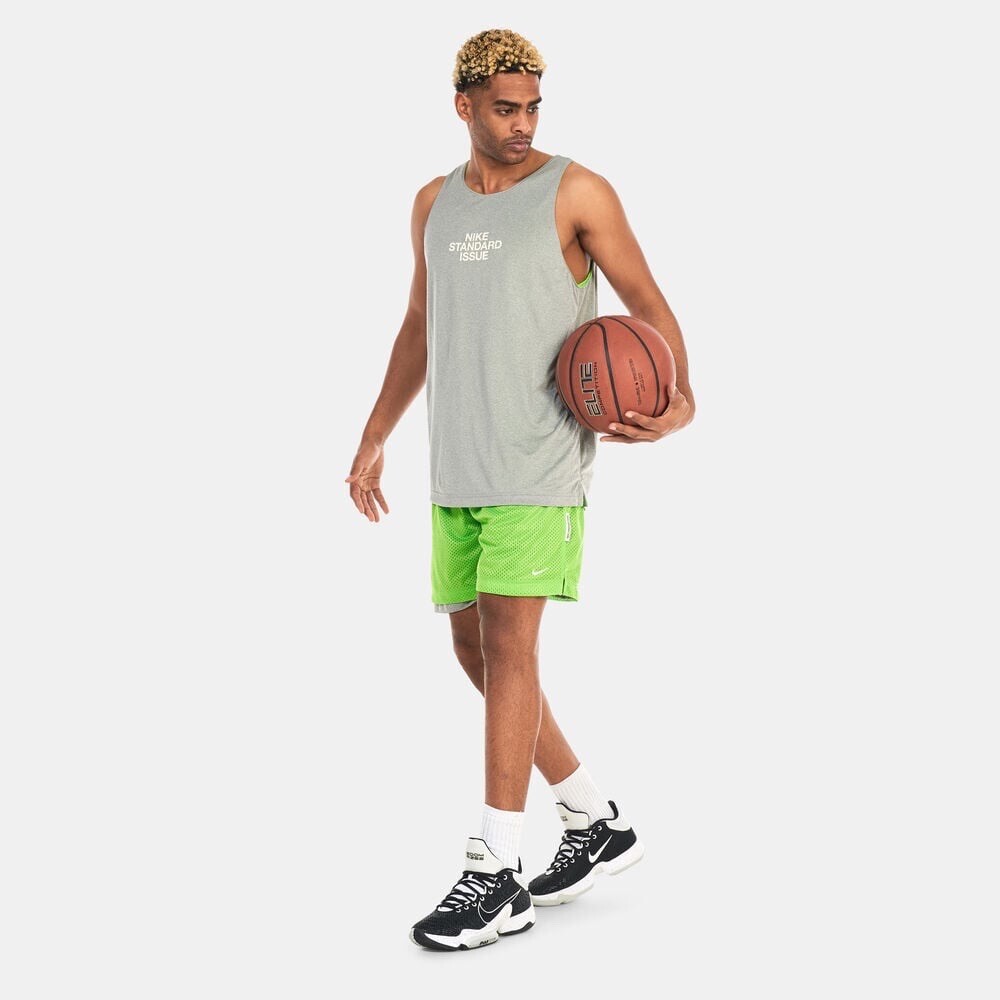 Pantalones Cortos de Baloncesto Nike Dri-FIT Edición Estándar Reversibles DQ5707-313 Para Hombres XXL
