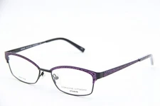 NEW ADRIENNE VITTADINI AV 544S PUR/MBLK PURPLE BLACK AUTHENTIC EYEGLASSES 51-16