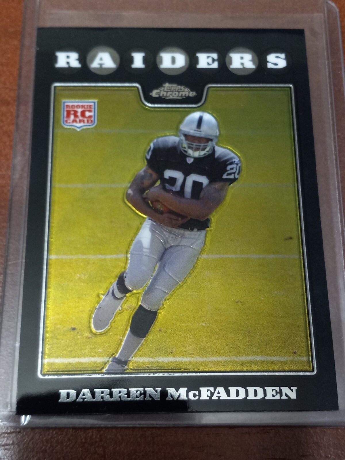 2008 Topps Chrome Darren McFadden #TC181 Rookie RC Raiders Cowboys Arkansas