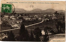Old postcard Champ-le-DUC Au foreplan part du Village a l'arriere plan (184805)