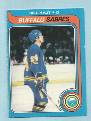 1979-80 O-Pee-Chee OPC Hockey Bill Hajt #221 Buffalo Sabres NMT+ **2