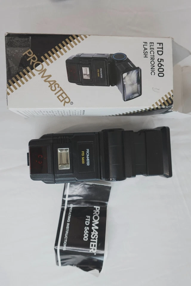 Promaster FTD 5000 Flash + FTA 5000 AF Module TTL Shoe Mount Tested - Image 4 of 4