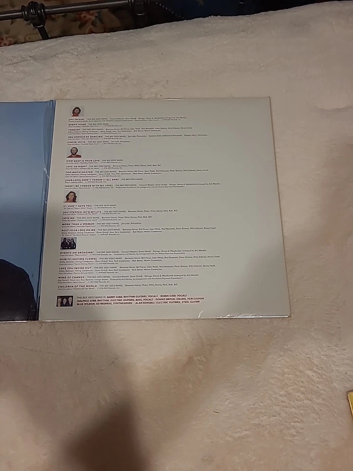 Bee Gees Greatest DOUBLE VINYL LP ALBUM 1979 RSO RECORDS Foto 3 de 4