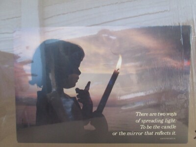 There are two ways of spreading light to be the vintage mini poster nv#G7335