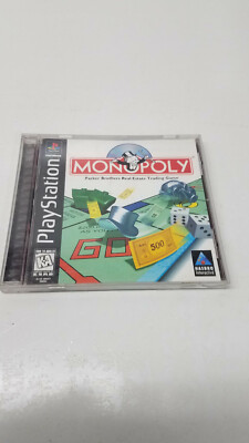 MONOPOLY PS1 PLAYSTATION 1 TESTED WORKING GAME CIB