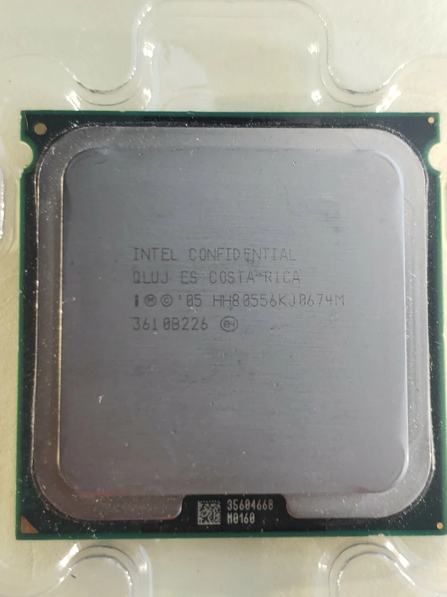 Intel Confidential QLUJ (2.66GHz Xeon Socket 771, 1333 MHz bus