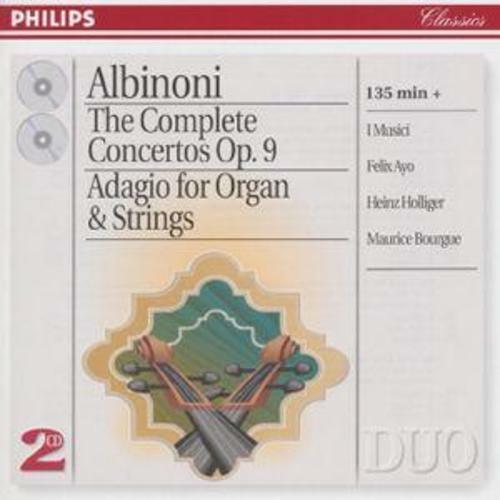 Albinoni: The Complete Concertos Op. 9; Adagio for Organ and