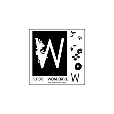 Concord & 9th Stamp Monogram W  