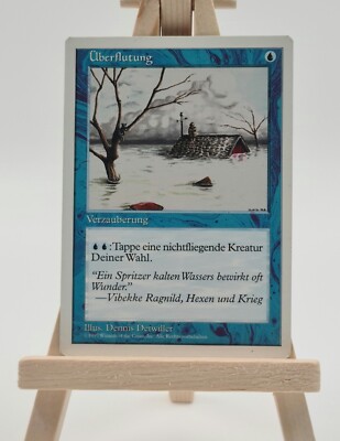 Überflutung 5. Edition (5ED) Magic Karte MTG Deutsch (Flood)