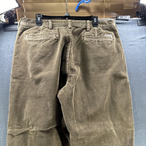 Woolrich Herren 38x34 Braun Cord Dunkler Loden Baumwolle Hose Slacks - Bild 5 von 11