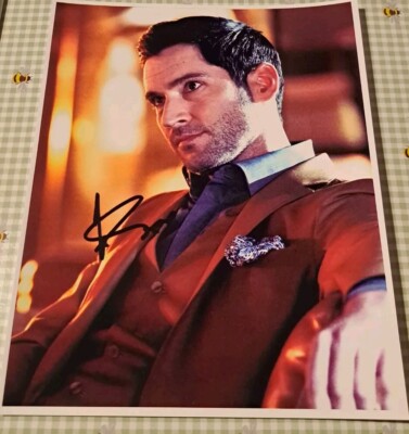 Tom Ellis HANDSIGNIERTES vorgedrucktes FOTO