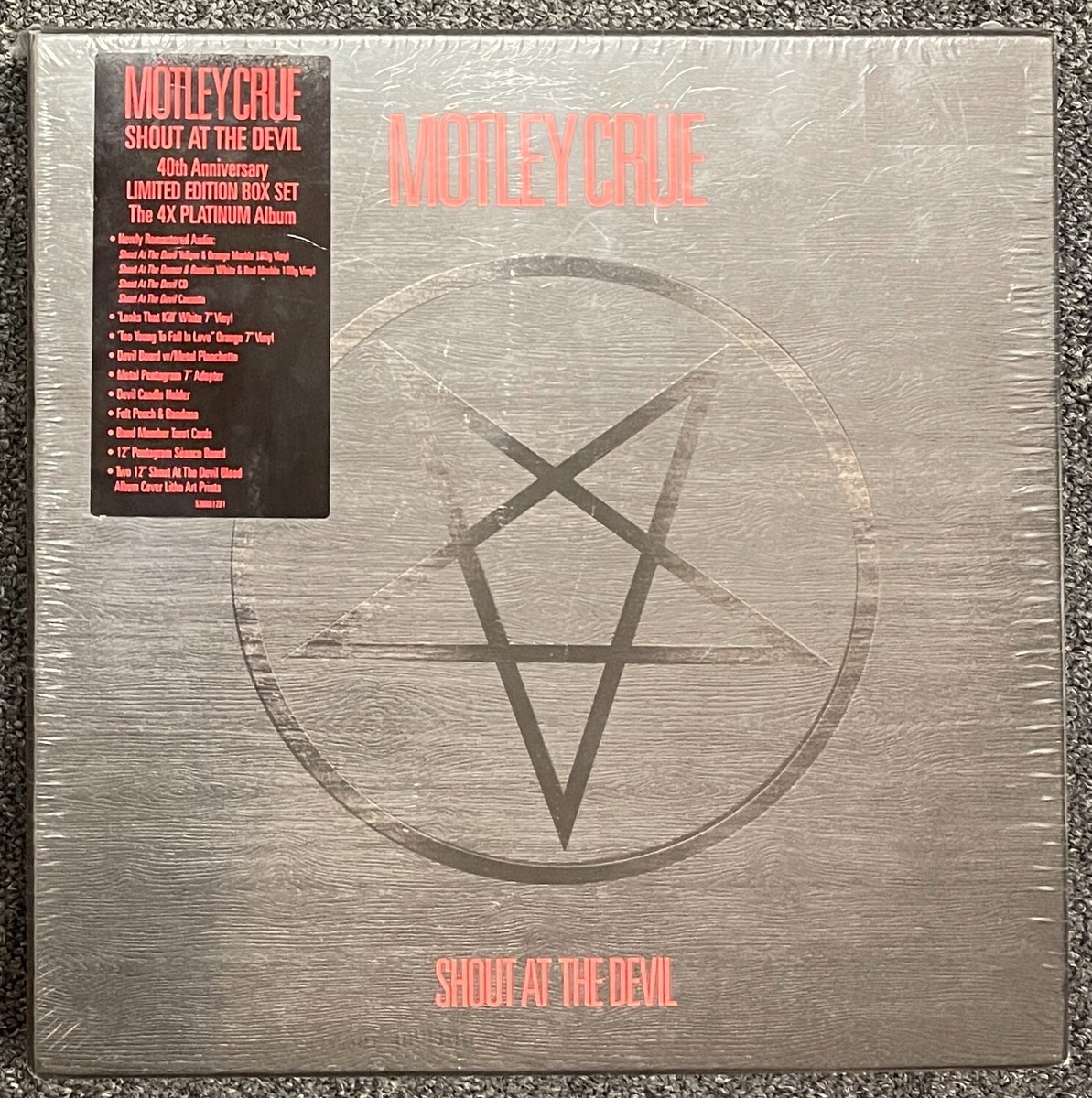 MOTLEY CRUE - Shout At The Devil 40th Anniversary Box Set