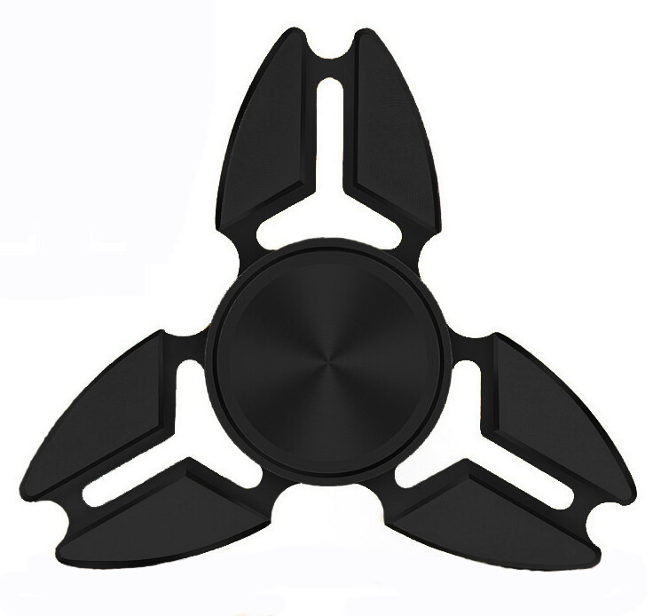 x2 Fidget Spinner Tri-Spinner Aluminum Metal (lot of 2) | eBay
