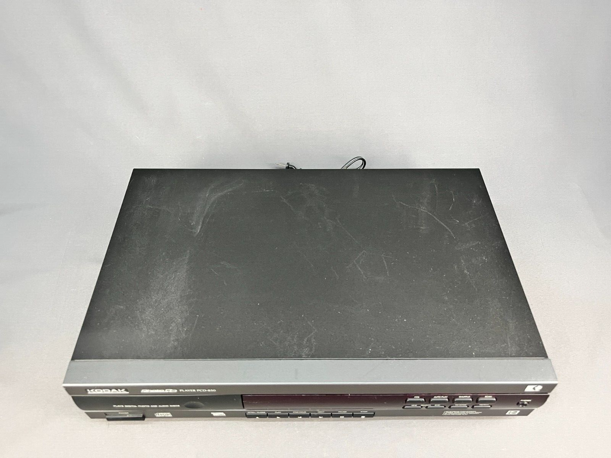Vintage Kodak PCD-850 Single disc PhotoCD PLAYER Digital Vintage Kodak PCD-850 Single disc PhotoCD PLAYER Digital