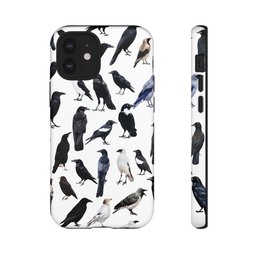 Bird Pattern on White - Phone Case for iPhone, Galaxy, Pixel - 第 109/281 張圖片