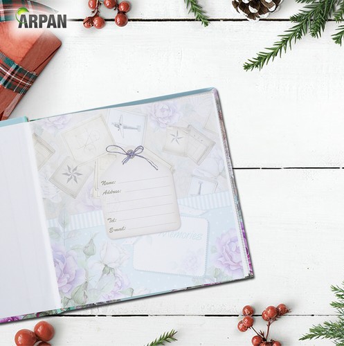 2 X Large Memo Slip In Photo Album for Hold 200 '6 x 4' Photos- Choose Design - Picture 72 of 111